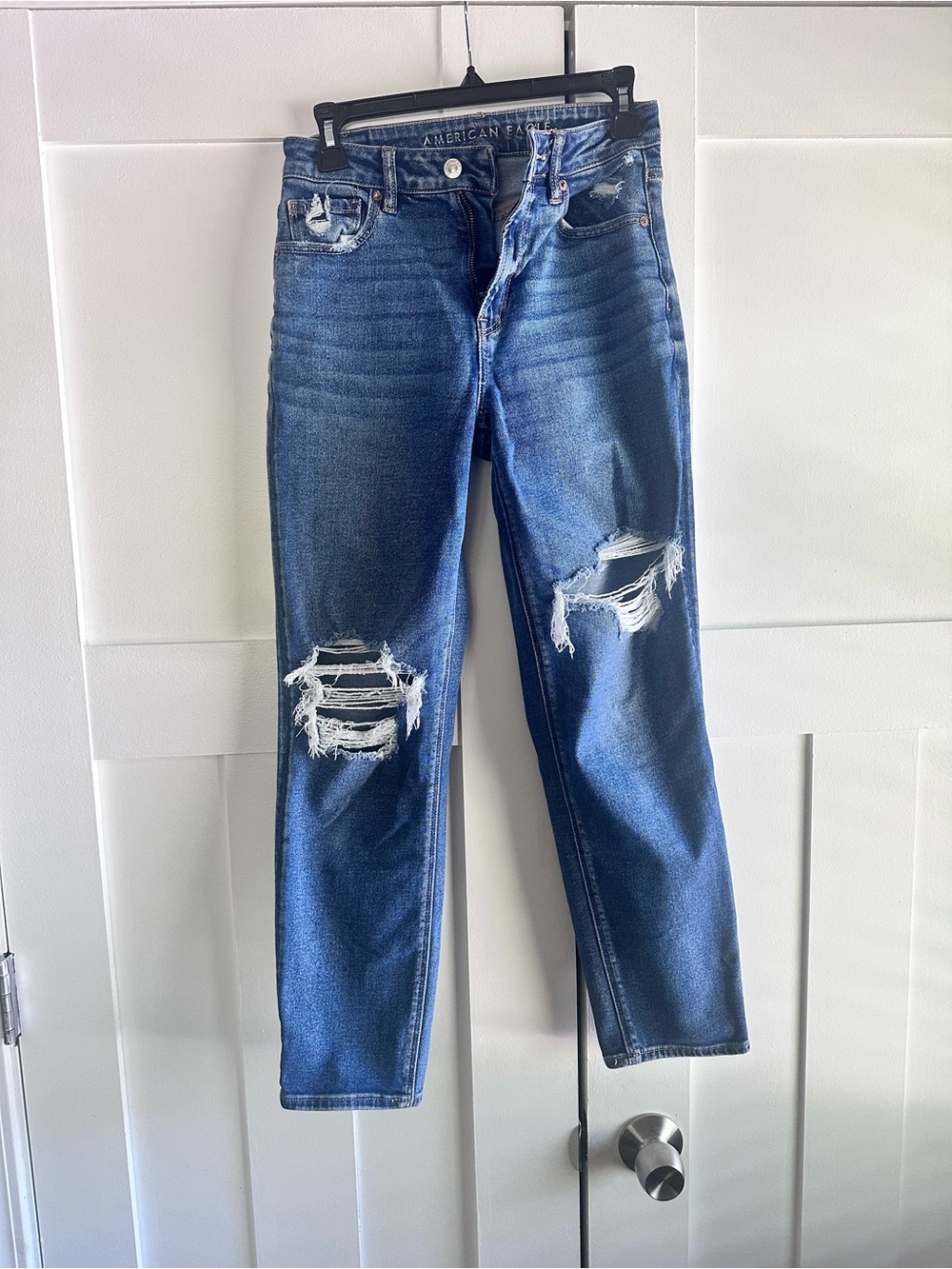 American Eagle Outfitters Blue Denim Jeans - Mid Blue